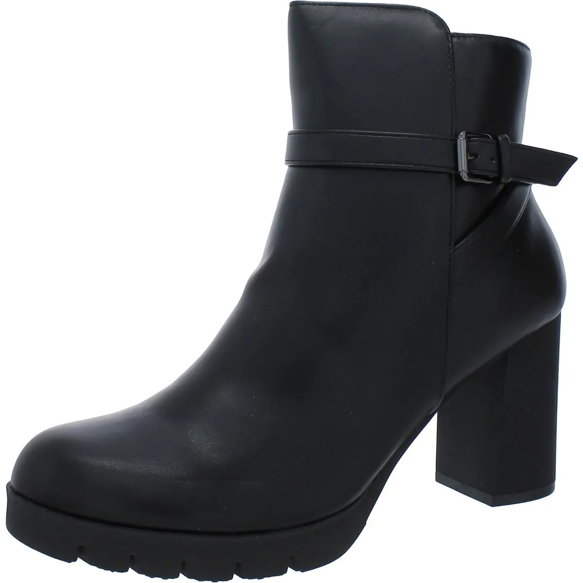 Anne Klein Womens Akheidi Ankle Boots