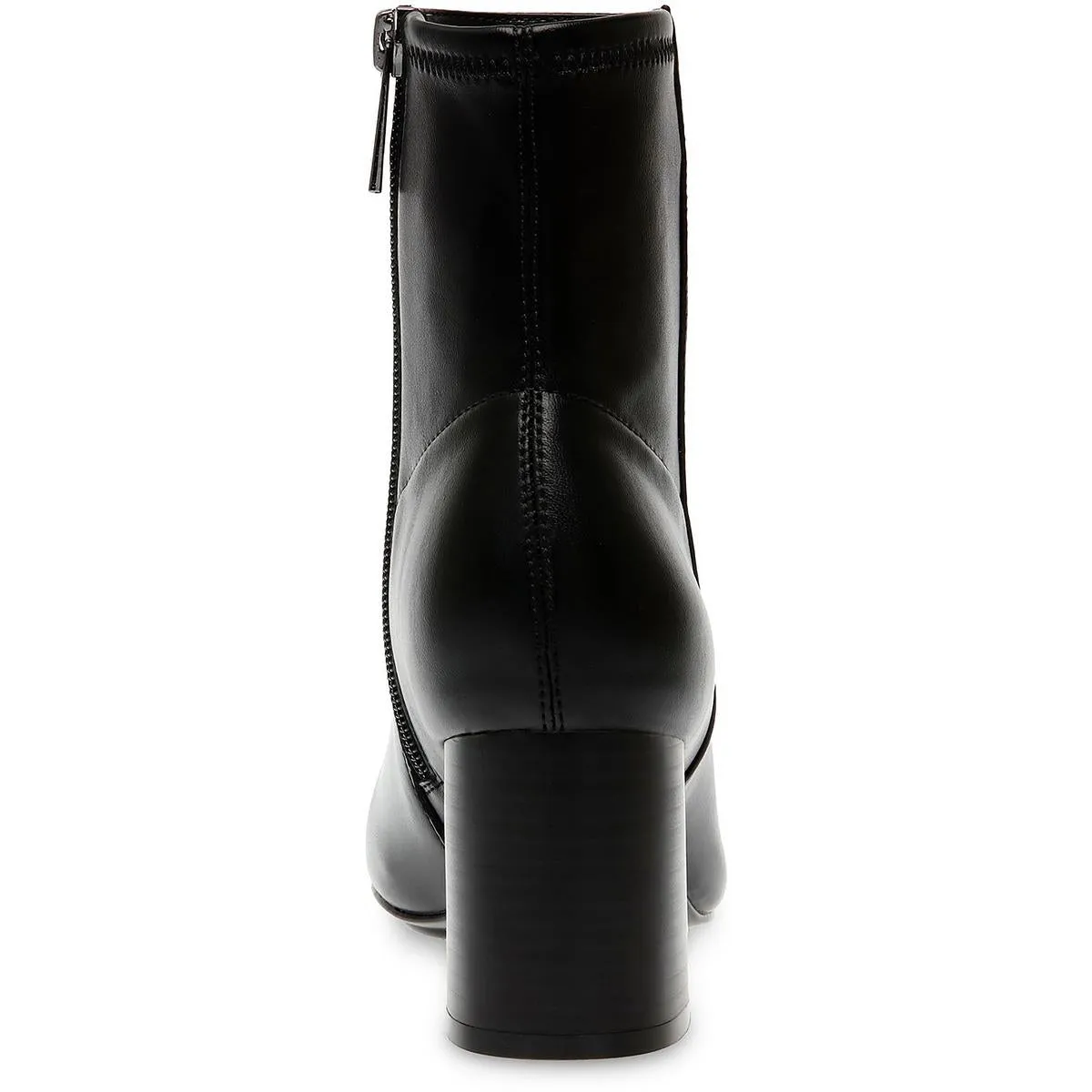 Anne Klein Womens Clara Faux Leather Ankle Booties