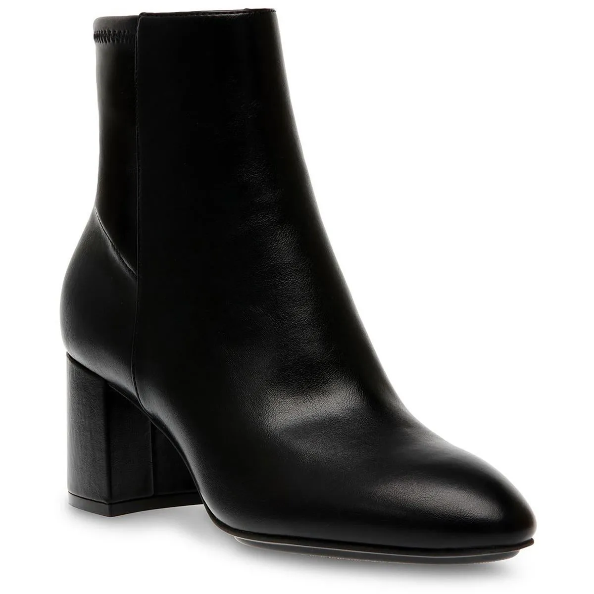 Anne Klein Womens Clara Faux Leather Ankle Booties