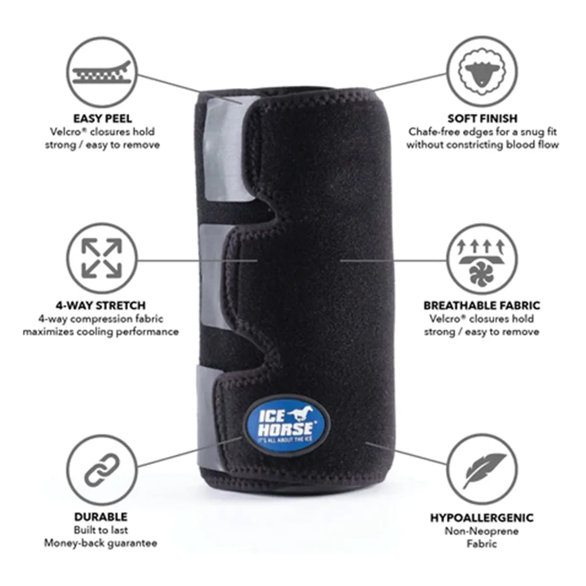Ice Horse Knee to Ankle Wrap