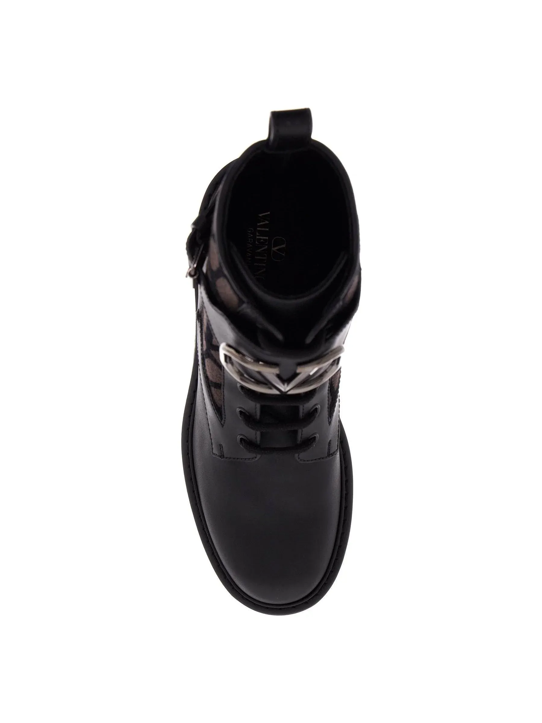Iconographe Canvas Leather Boots