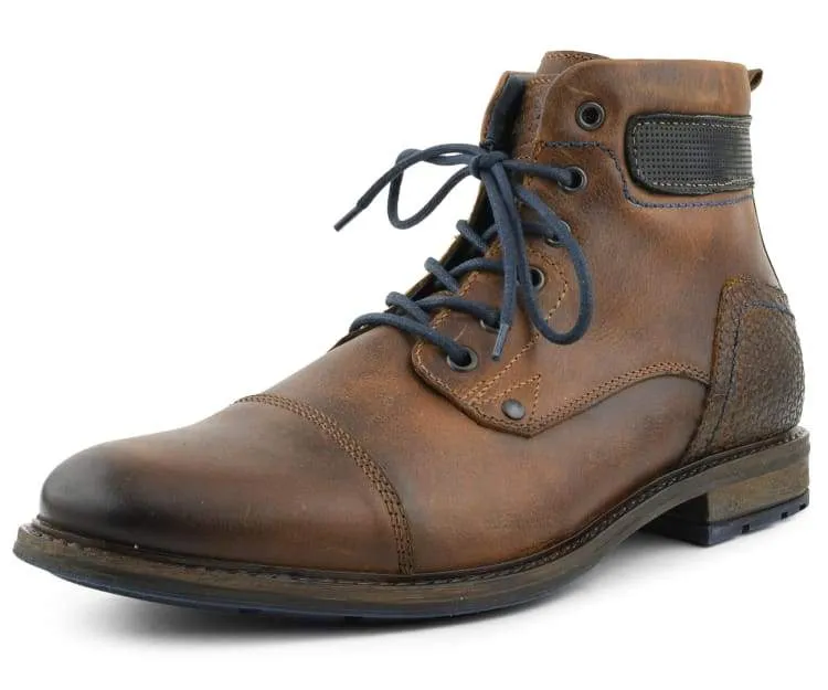 Men Dress Boots Ag584-028C tan