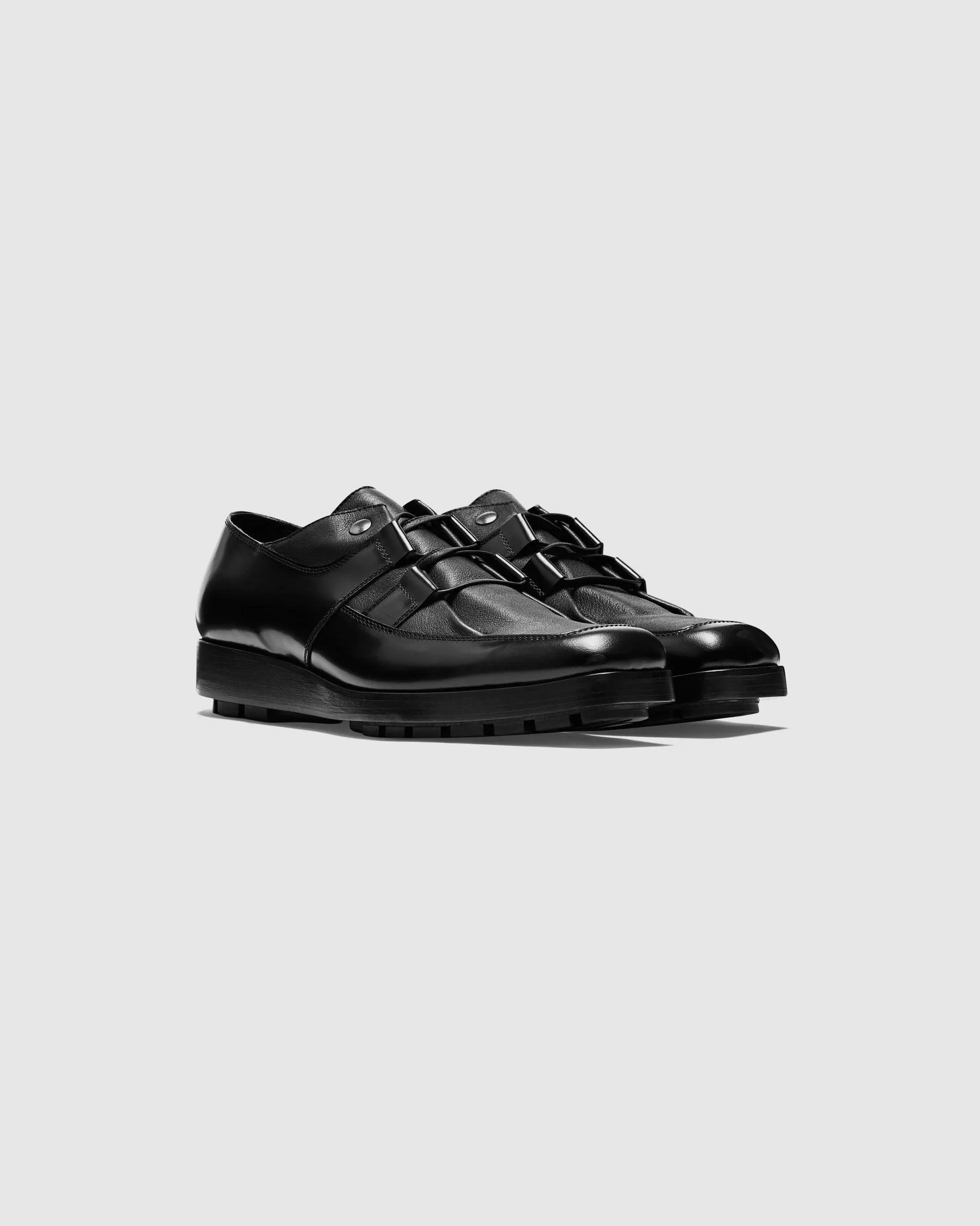 Priam Lace Up Shoe Raven Black